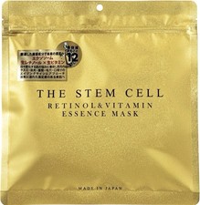 THE STEM CELL Retinol & Vitamin Essence Mask New Face Mask 30 Sheets US SELLER