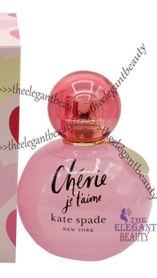 Kate Spade Cherie Je T'aime 3.3/3.4 oz Edp Spray For Women New In Tester Box