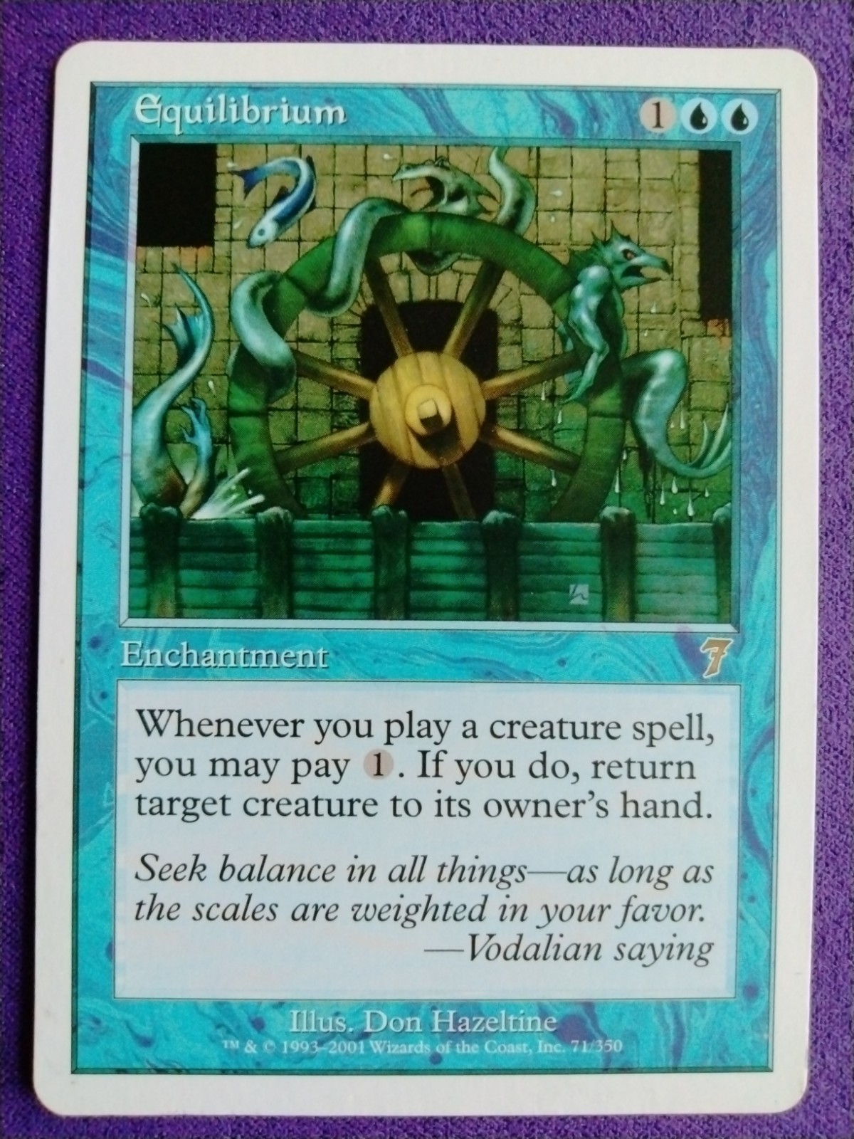 Equilibrium 7th Edition Mtg Magic the Gathering MP