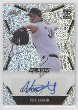 2020 Leaf Flash Nick Garcia #BA-NG2 Auto 2a9