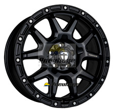 4x Tomason TN Offroad II black 8x18" 5x120 ET50 VW T5 T6 T6.1 T MAN TGE Crafter✅