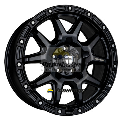 4x Tomason TN Offroad II black 8x18'' 5x120 ET50 VW T5 T6 T6.1 T MAN TGE Crafter 