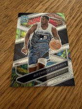2023/24 Panini Spectar Anthony Edwards Meta Prizm Numbered 25 Timberwolves