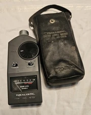 REALISTIC Sound Level Meter 42-3019 Working Vintage Radio Shack Decibels, Case