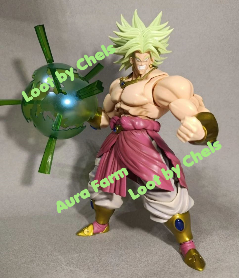 ZT Studio Broly Warrior Ancient Green Hair ZT02 SHF Not SH