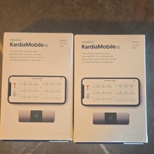 AliveCor KardiaMobile 6L Mobile 6-Lead Digital EKG, Smartphone Compatible