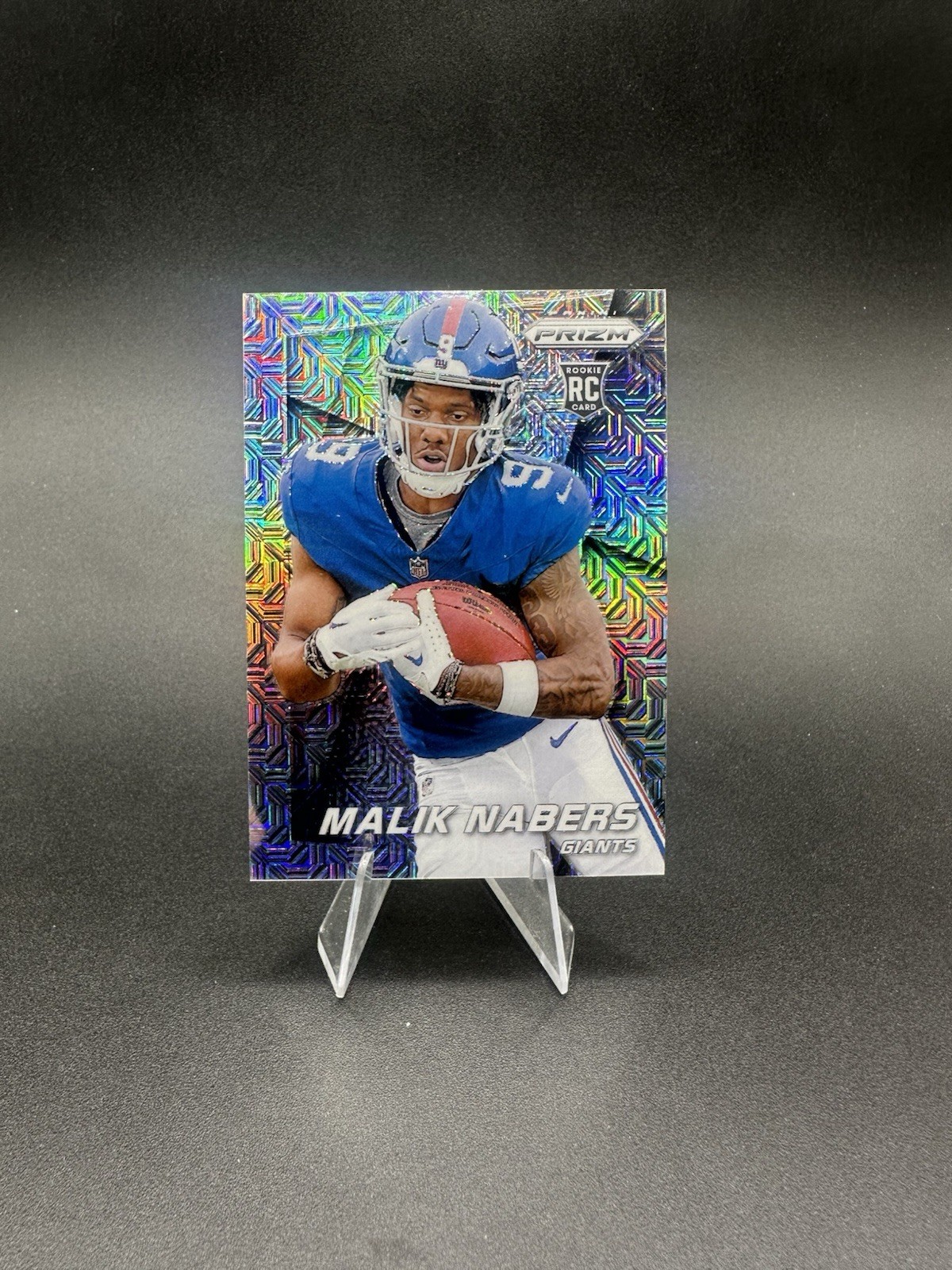 2024 Panini Prizm Malik Nabers Flashback Rookie RC Mojo #/25 Giants