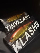 DRT Crash 9 & Tiny Crash Set Fishing Lures Black Used Bundle