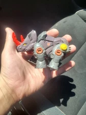 2005 VTG Transformers Cybertron BACKSTOP Scout Class Rhino Figure Rhinoceros