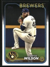 2024 Topps Update #US45 Bryse Wilson