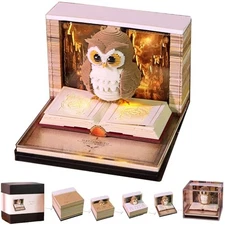 3Dalendar 2026, Time Piecealendar 2026, Unique 3d Tear Away Memo Pad, C