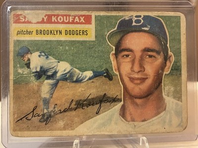 1956 Topps # 79 Sandy Koufax LOW GRADE 