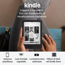 Amazon Kindle (Ultimo modello) - Il più leggero e compatto.