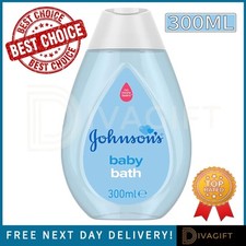 JOHNSONS BABY BATH 300ML GENTLE AND MILD FOR DELICATE SKIN & EVERYDAY USE NEW