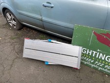 MacAllister Folding Aluminium Ladder Stool Work Platform Step Up Bench