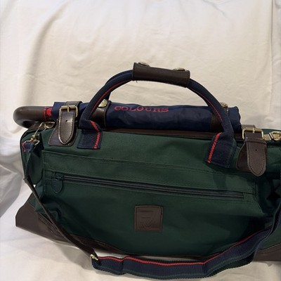 VTG 90 s Colours By Alexander Julian Duffle Carry on Bag Complete With Umbrella