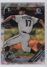 2019 Bowman Chrome Draft Sapphire Edition Evan Fitterer #BDC-68 x0z