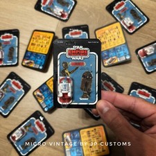 Star Wars Micro Vintage   CARDED  R2-D2  with sensorscope  figure