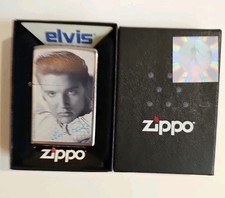 Zippo Lighter 2013 Elvis Presley Signature Series Beautiful Condition 