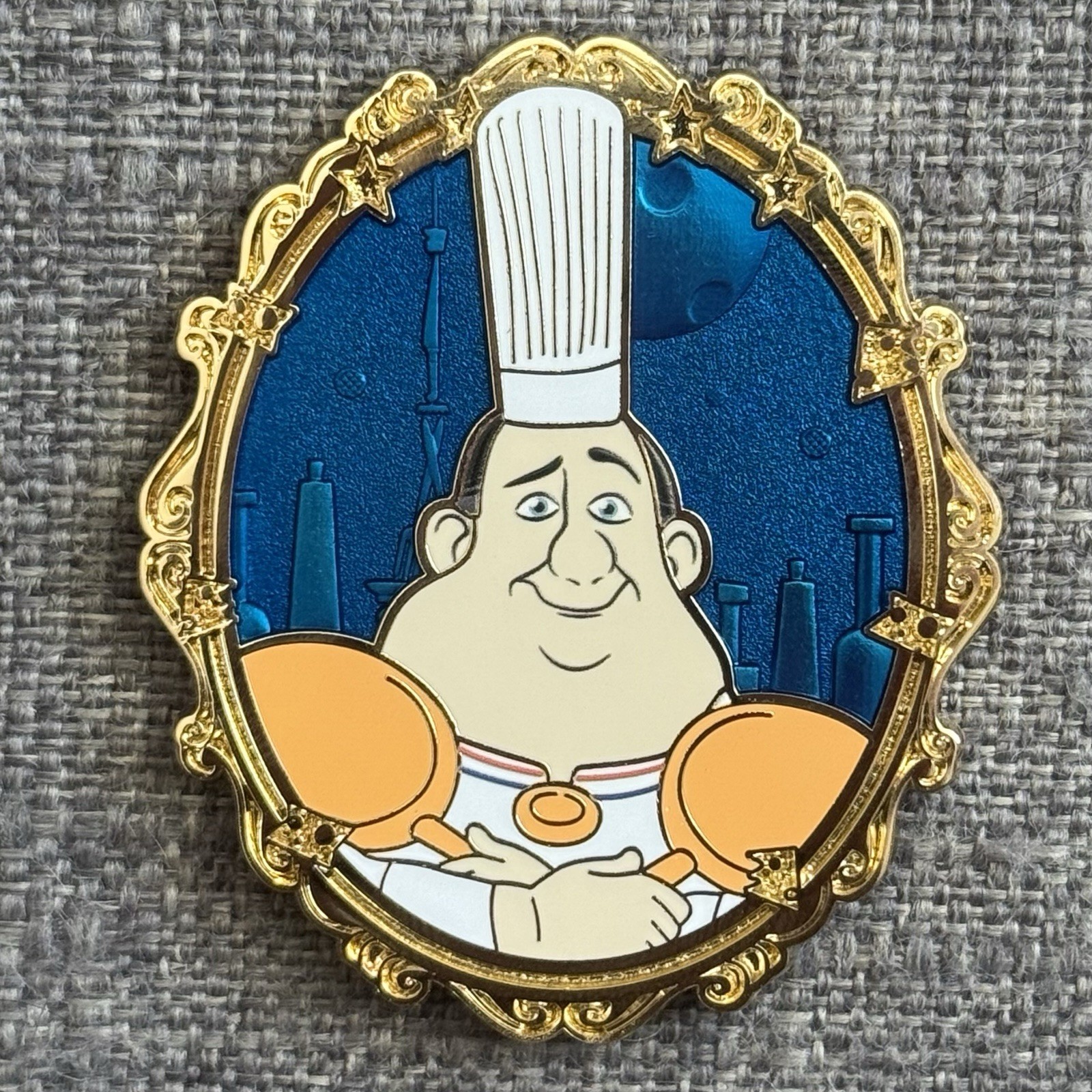 Disney BoxLunch Ratatouille Character Portraits Gusteau Mystery Pin B2