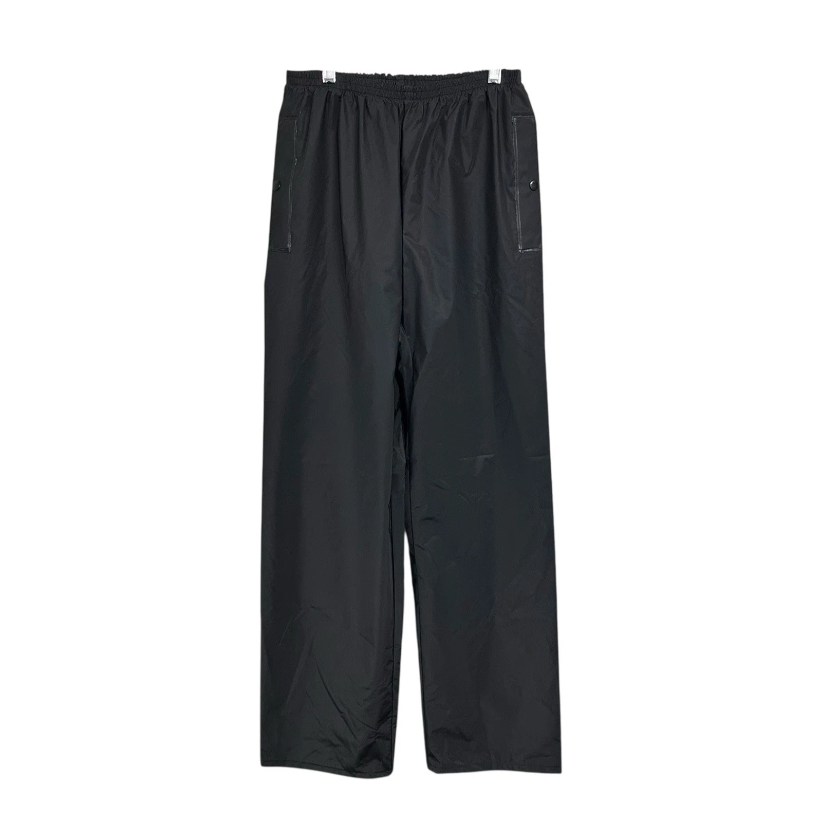 Columbia Men's Sz S Black Nylon Outdoors Waterproof Storm Rain Hiking Pants