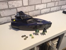 PLAYMOBILE Top Agents Robo gang 4882 Battle Yacht Boat With Figures 