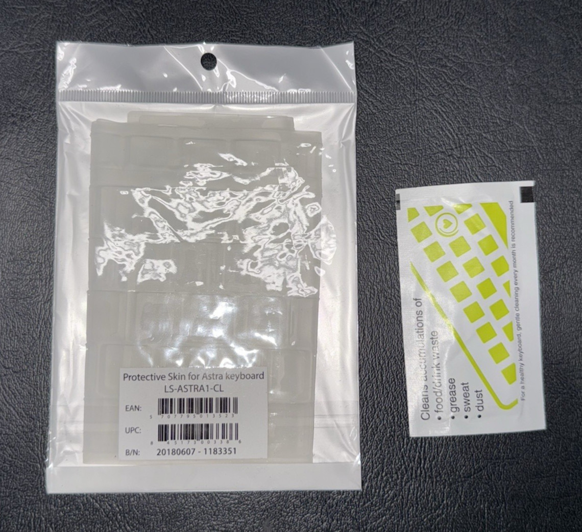 Lot of 2, LogicKeyboard KB-PCBWH, Media Composer and ProTools Keyboard, Astra PC