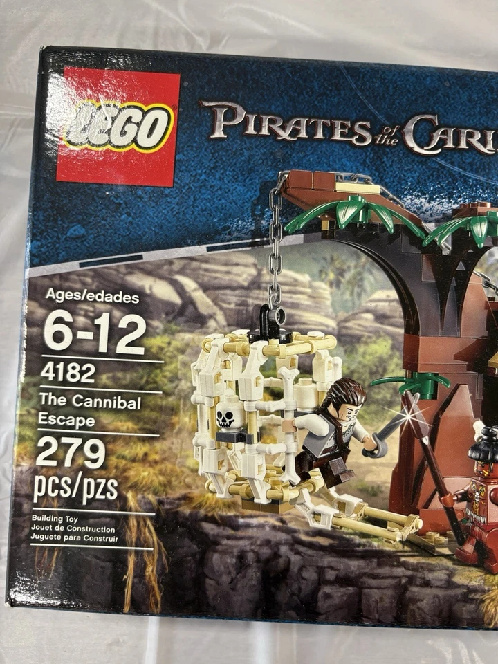 LEGO 4182 "Escape from Cannibal Island" Pirates [Open] Hard to find - Image 2 of 4