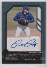 2021 Panini Chronicles Playbook Auto Brett Baty #PA-BB Auto 15sd