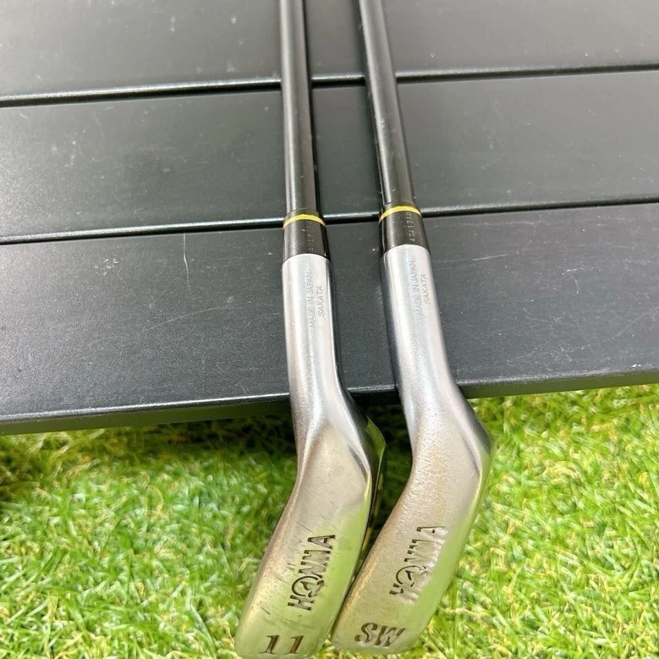 HONMA GOLF Twin Marks MG-818 #11 SW 2pcs Wedge Set Flex-R 3S ARMRQ 8 51 No H/C - Image 4 of 4