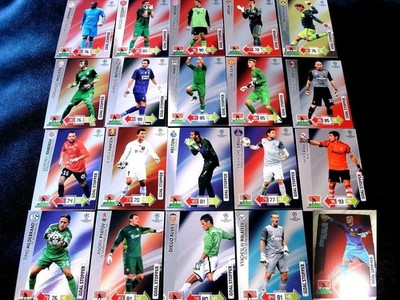 Panini Adrenalyn XL UEFA CHAMPIONS LEAGUE 12/13 2012/2013-ALLE 20 GOAL STOPPER