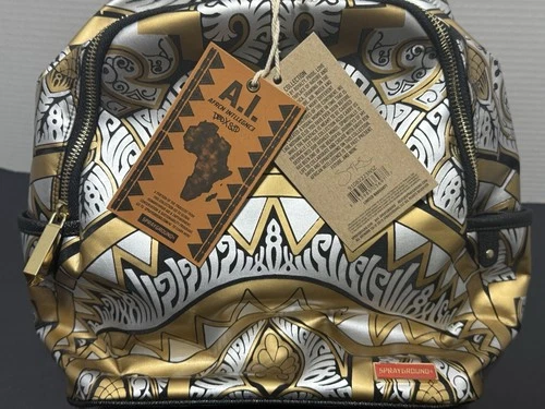 Sprayground African Intelligence Backpack - Thumbnail 2