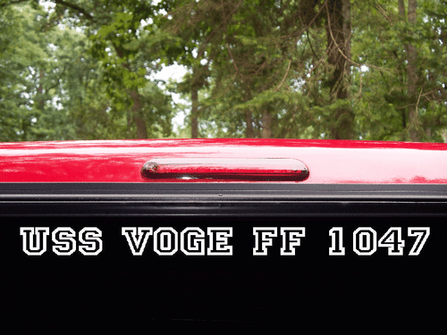 USS VOGE FF 1047 DE 1047 Decal U S NAVY USN Military S01 - Picture 4 of 12