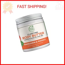 Petal Fresh Pure Clarifying Mandarin & Mango Body Butter, Organic Coconut Oil, A