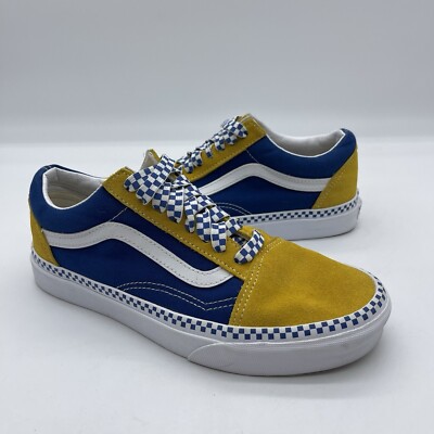 Vans Old Skool Shoes Mens Size 8 Yellow Low Top Sneakers Color Theory Old Skool Shoes in Yellow| Vans UK main image 4