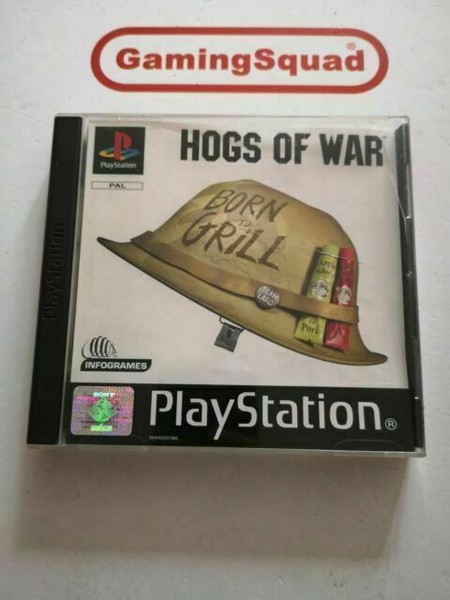 Les Cochons De Guerre (Hogs Of War) – PlayStation 1 PS1 – Très Bon État