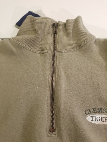 Vintage Clemson Tigers Sweatshirt 1997 Nos Salesman sample Size L New with tags - Picture 5 of 10