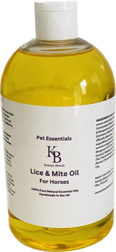 Lice and Mite Removal Oil for Horses
