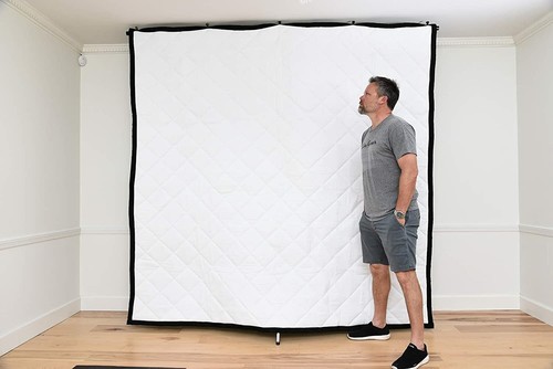Glide Gear SXB 50 Sound and Light Wall Hanging Block Bounce Diffuser Blanket 8x8 - Picture 3 of 7