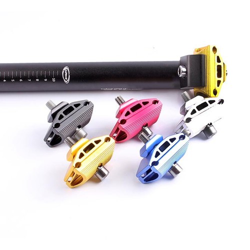 Bike Bicycle Seatpost Clamps Bicycle Seat Tube Bike Saddle Pipe Bike Seat Screw - Bild 6 von 17