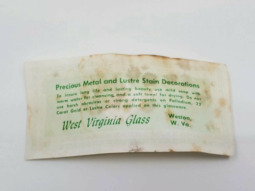 Blendo Yellow Frosted 40 oz Pitcher 4 Glasses 22k West Virginia Glass - Picture 11 of 11