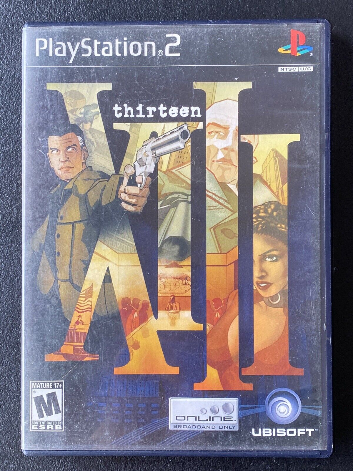 XIII (Thirteen) PS2 Multiplayer Gameplay (UbiSoft) Playstation 2 