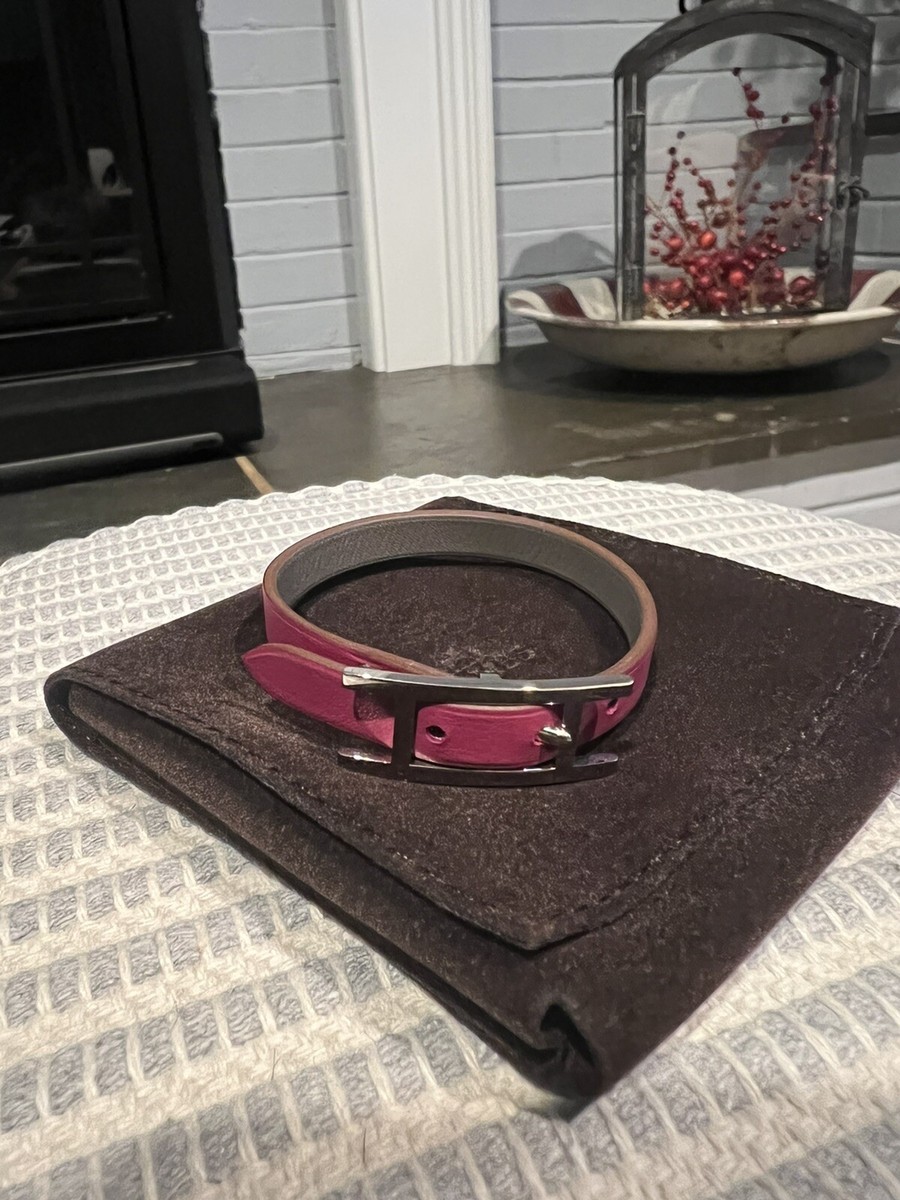 HERMES ブレスレット Behapi Simple Tour Hermes behapi simple tour leather bracelet Gently-Used | eBay