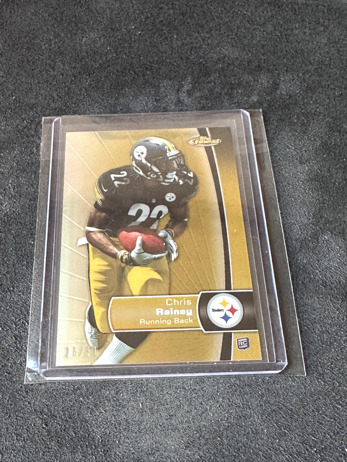 Chris Rainey Finest #114 Gold Refractor