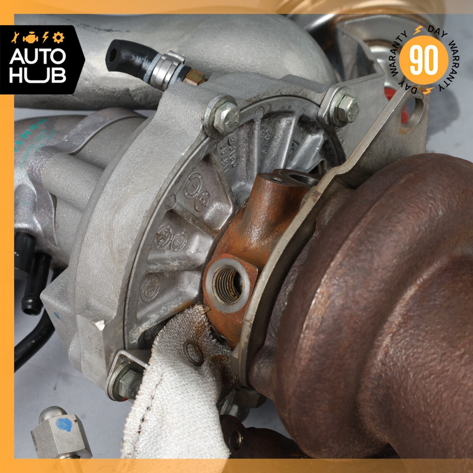 03-08 Bentley Continental GT 6.0L W12 Turbocharger Turbo Right Side OEM 36k