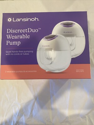 Lansinoh Discreet Duo Wearable Breast Pump | eBay