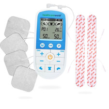 TENS/EMS/Massage Advanced Combo Dual Channel Pain Reliever With Back Electrodes
