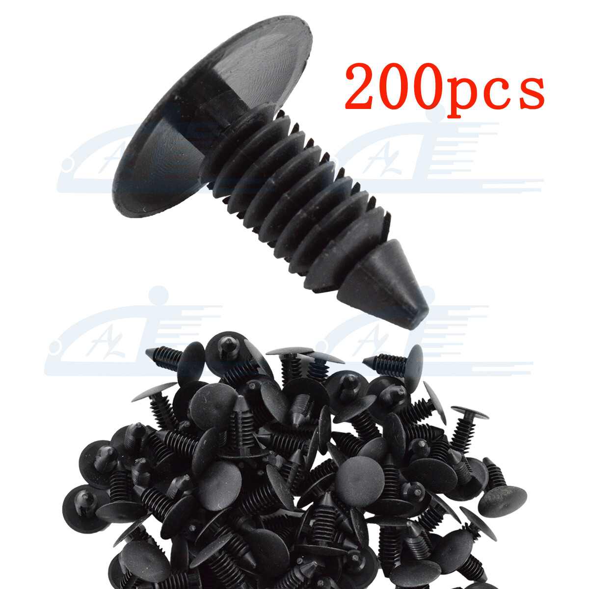 200pcs Clips Rivets Fastener for 8mm Ford 388577S W705589-S300
