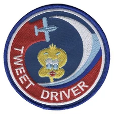 TWEET DRIVER-Cessna T-37 Trainer Patch