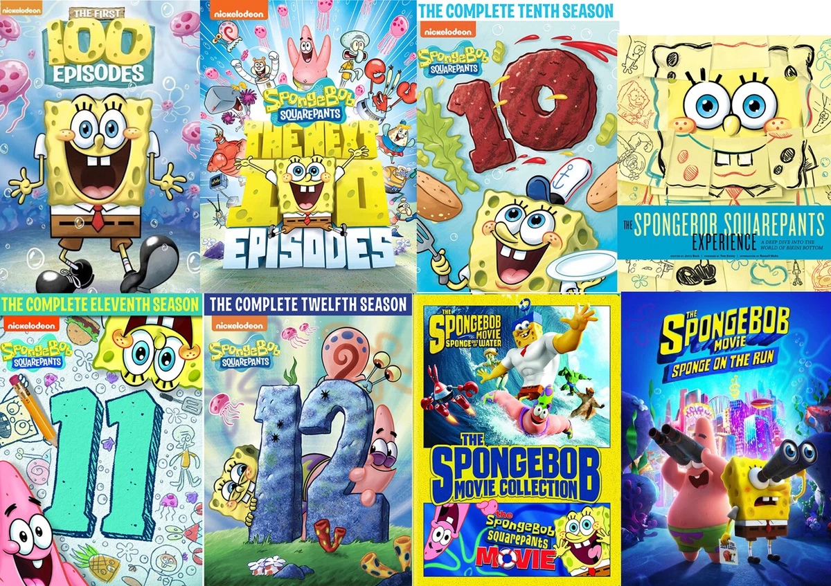 spongebob dvd